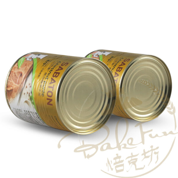 沙巴東無糖栗子泥870G：圖片 2